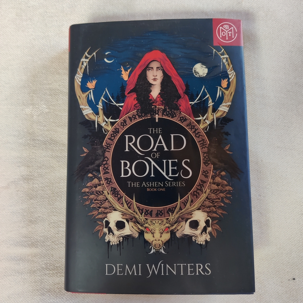 The Road of Bones by Demi Winters Book One The Ashen Series 2023 Hardcover DJ